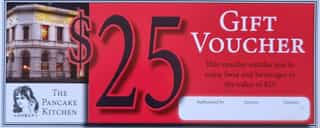 $25 Pancake Kitchen Restaurant Gift Certificates